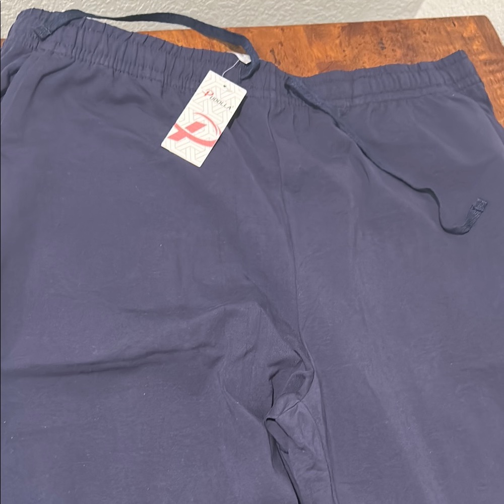 Navy Drawstring Lounge Pants